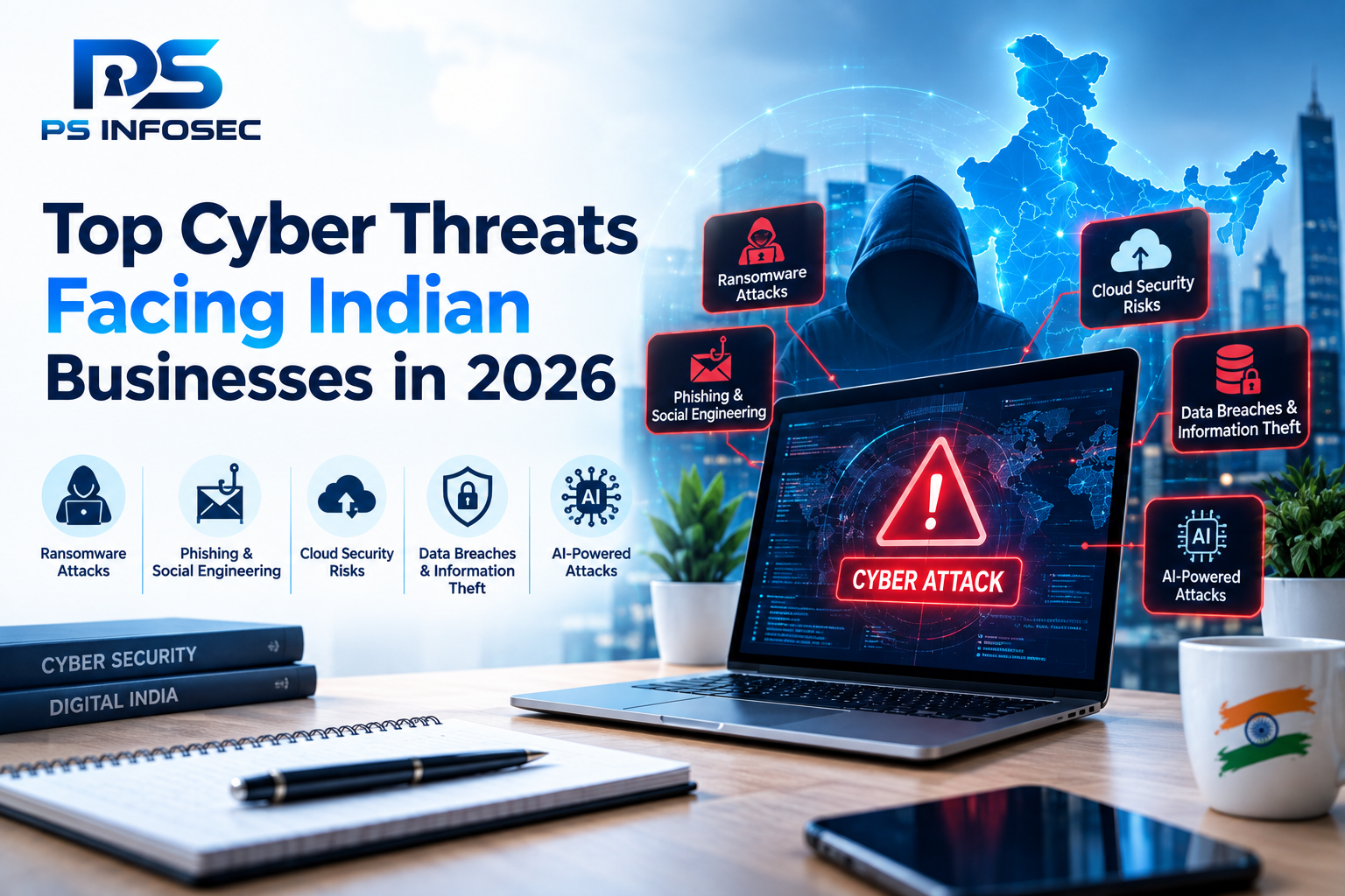 Top Cyber Threats Facing Indian Businesses in 2026